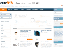 Tablet Screenshot of eurox10.com
